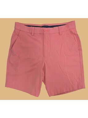 Vineyard Vines Mens Performance Coral Shorts Size 30 Cotton/Nylon Blend